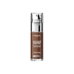 L'Oréal Paris - Fond de Teint Fluide - Hydratation 24H - Formule à l'Acide Hyaluronique - Tous les Types de Peaux - Accord Parfait - Teinte : Cacao (10.N) - 30 ml