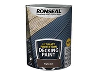 RONSEAL ULTIMATE DECKING PAINT ENG OAK 5L