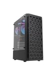 Darkflash Computer Case DK300M Micro-ATX with 3 fans (Black) - Kabinet - Sort