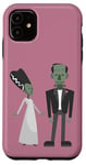 iPhone 11 happy valentines bride frankenstein monster creepy spooky Case