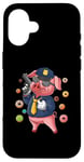 iPhone 16 Pig Cop Fun Police Officer Doughnut Distrust Law Enforcement Case