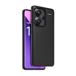 Coque arrière semi-rigide Made For Xiaomi pour Xiaomi Redmi Note 13 Pro+ 5G Noir