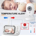 Auto Night Vision Baby Nanny Security Camera Video Surveillance Cam  Music