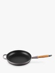 Le Creuset Cast Iron Signature Frying Pan with Wood Handle