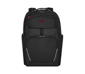 Wenger Meteor 653188, 17 Inch Laptop Backpack, 30 Litre, Black 23 x 35 x 49 cm