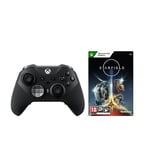 Xbox Manette Elite Série 2 Sans Fil - Noir + Starfield Standard Edition Win 10/11 PC - Code jeu à télécharger