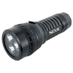 SEAC SZ5000 Lampe de plongée 3 LEDs, 4200 Lumens Unisex-Adult, Noir, 178 mm