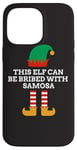 Coque pour iPhone 14 Pro Max Cet elfe peut être soudoyé avec Samosa Christmas PJ Santa Helper