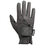 uvex Sportstyle - Stretchable Riding Gloves for Men and Women - Excellent Grip & Highly Durable - Touchscreen-Compatible - Black - 7.5