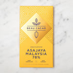 Beau Cacao Asajaya Malaisie 78% Cacao Craft Chocolate Bar