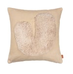 Lay Cushion - Sand/Off-White