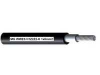 Photovoltaic Cable // Mg Wires // 1X6mm2, 0.6/1Kv Black H1z2z2-K-6Mm2 Bk, 50M Package