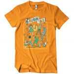 Hybris High As F*ck T-Shirt (S,Orange)