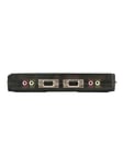 StarTech.com 4 Port Black USB KVM Switch