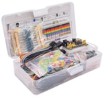 Ny brödbräda-set Elektronikkomponent DIY-kit med plastbox för R3-komponentpaket as shown none