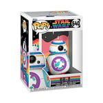 Funko Pop! Star Wars: Pride 2023- BB-8- Figurine en Vinyle à Collectionner - Idée de Cadeau - Produits Officiels - Jouets pour Les Enfants et Adultes - Movies Fans