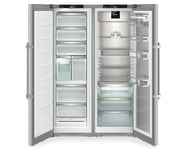 Liebherr Peak XRFst5295 665L No Frost Steel Side by Side Fridge Freezer