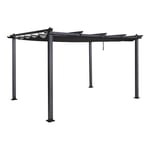 Pergola Sunfun Alfaro Svart 3X3M