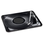 TURNTABLE RECORD PLAYER 6 PC COMPUTER MOUSE MAT PAD - Music Vinyl DJ Mixer Decks