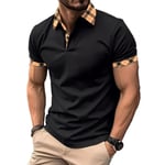 Polo Homme De Sport Golf Tennis Manche Courte Fit Grande Vêtements Masculin Wx11