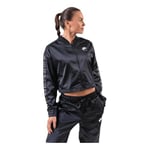 Nike Nsw Air Trak Satin Veste Femme Veste Femme Black FR : XS (Taille Fabricant : XS)