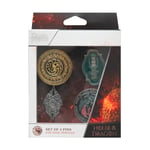 Game Of Thrones House Of The Dragon Set Of 4 Pins