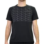 Nike Men's Dv Rise 365 Gx Flsh T-Shirt, Mens, T-Shirt, CU7876, Black/Reflective Silver, M