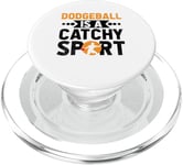 Dodgeball Is A Catchy Sport Dodge Ball Game PopSockets PopGrip for MagSafe