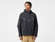 Nike Tech Woven Full Zip Hooded Jacket, Black