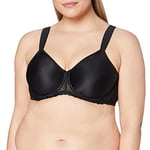 Triumph Womens Modern Finesse W01 Minimizer Bra, Black, 34F UK