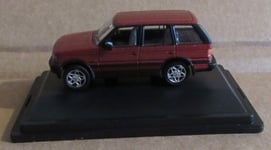 OXFORD DIECAST RANGE ROVER P38 ROIJA RED 1:76 SCALE MODEL CAR VEHICLE