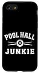 Coque pour iPhone SE (2020) / 7 / 8 Joueur de billard Junkie de salle de billard