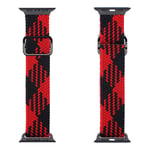 DUX DUCIS Nylon Strap for Apple Watch Series 4 44mm - Red/Black