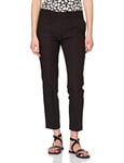 Morgan Femme Pantalon 7/8eme Cigarette Prosy Pants, Noir, 36 EU