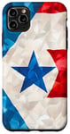 Coque pour iPhone 11 Pro Max Drapeau blanc bohème géométrique fumé Cuba – Style cubain fumé