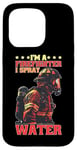 Coque pour iPhone 15 Pro I'm A Firefighter I Spray Water Sauvetage Humour