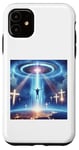 Coque pour iPhone 11 Jesus is Coming in The Blink of Eye-1 Thessalonicians 4:16-18