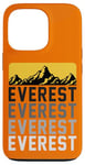 Coque pour iPhone 13 Pro High Peak Everest Mountain Expedition Cool Hiking Outfit