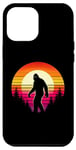 Coque pour iPhone 14 Plus Bigfoot Sasquatch Amoureux des années 70 et 80 rétro pour homme et femme