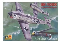 RS MODELS 92085 1/72 Messerschmitt Bf 109 X (2 Decal V. pour Arme, Great Bri