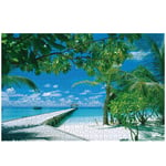 Puzzle 1000 Pièces Maldive Puzzle éducatif Jouets Collection de jeux d'activités d'intérieur pour familles, adultes et enfants personnalisés