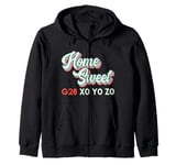 3-D Printer Home Sweet G28 XO YO ZO GCode 3D Prints Zip Hoodie