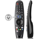 Telecommande pour LG-Smart-TV,Universelle pour Télécommande Magic AKB75855501 MR19BA MR20GA MR21GA MR22GA MR23GA,avec Pointeur et Fonction Vocale