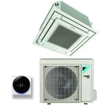 Daikin - climatiseur à cassettes entièrement plat 12000 btu ffa35a9 r-32 wi-fi en option avec grille incluse classe a++/a+ - garantie europèenne