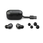 JLab Go Air Pop True Wireless Earbuds In Ear Bluetooth Charging Case - Black