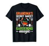 Gardening Grandma Funny Vegetable Garden Sarcastic Gardener T-Shirt