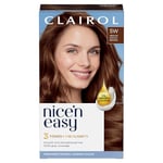 Clairol Nice'n Easy Crème, Natural Looking Oil Infused Permanent Hair Dye, 5W Medium Mocha Brown