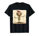 Scarecrow in Christmas Magic for a Merry Touch T-Shirt