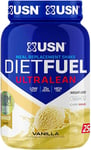 USN Diet Fuel UltraLean Vanilla 1KG: Meal Replacement Shake, 1 kg (Pack of 1) 