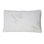 Kudde, Memory Foam och Bambu - 76 x 51 cm Vit